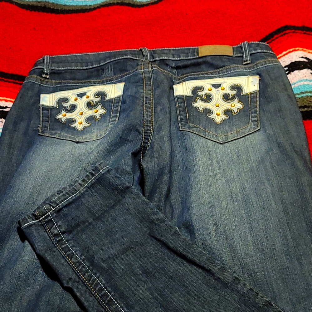 Premiere straight leg jeans size 13/14